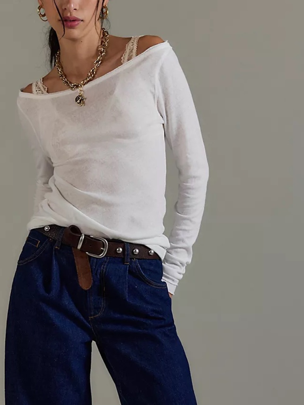 Free People Most Loved Long Sleeve Tee - NWT